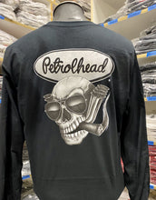 Load image into Gallery viewer, Men&#39;s Black Long Sleeve Petrolhead Diver&#39;s Tee

