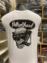 Load image into Gallery viewer, Men&#39;s White Skull Tee Back Logo
