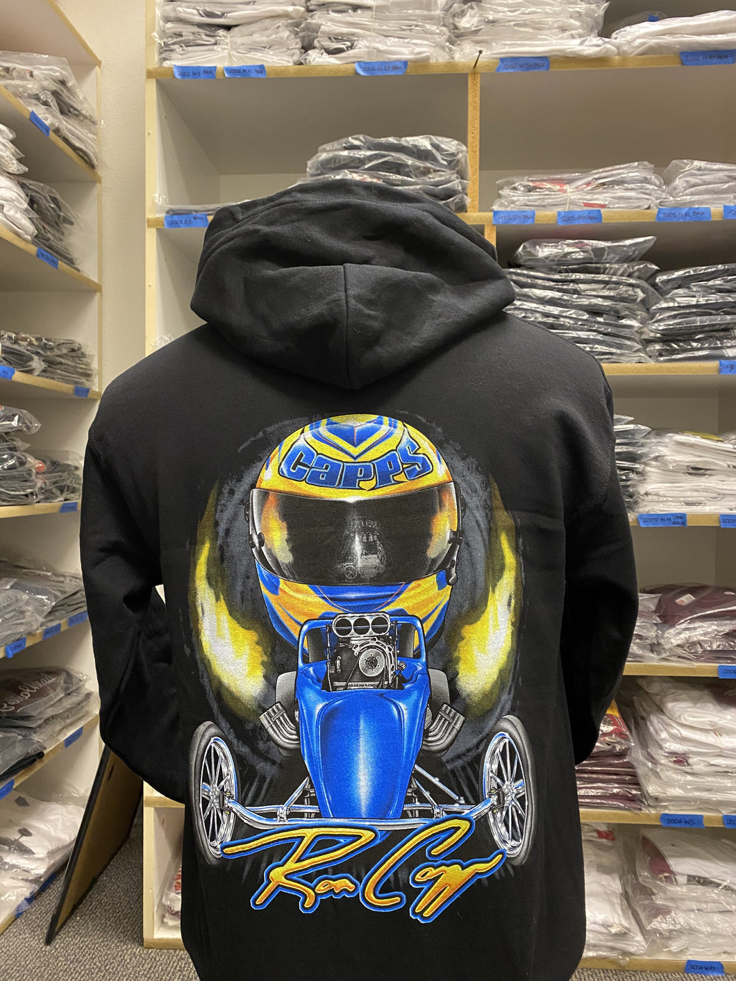 Ron Capps Fuel Altered Hoodie Black